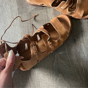 Corso Como Camel Leather Footwear